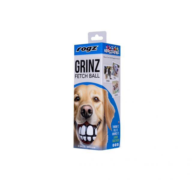 Rogz Toyz Grinz Multipack -3 stuks  OP=OP