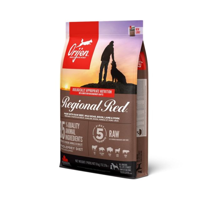 Orijen Whole Prey Regional Red Dog - 6 kg