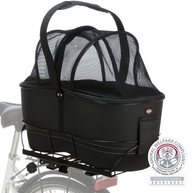 Trixie Fietsmand Bagage Drager Breed Zwart -60x29x49 cm   