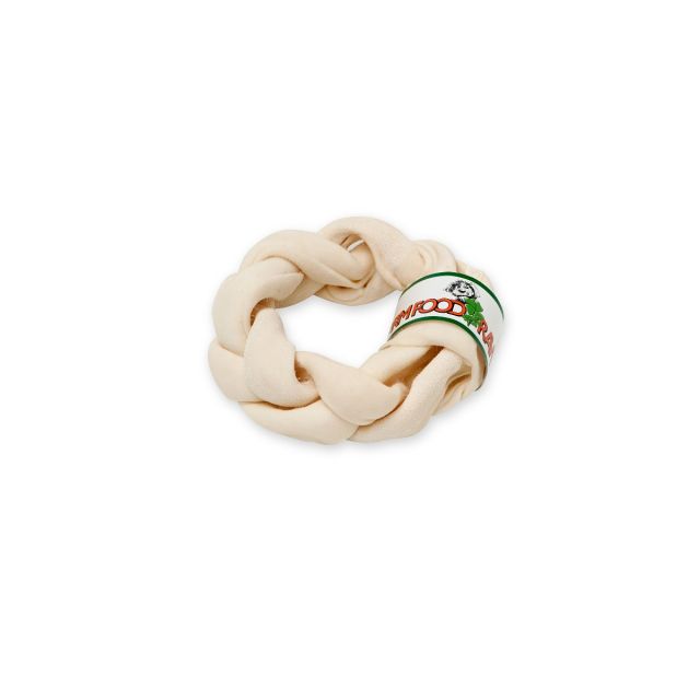 Farm Food Rawhide Braided Donut S (13-15cm)   