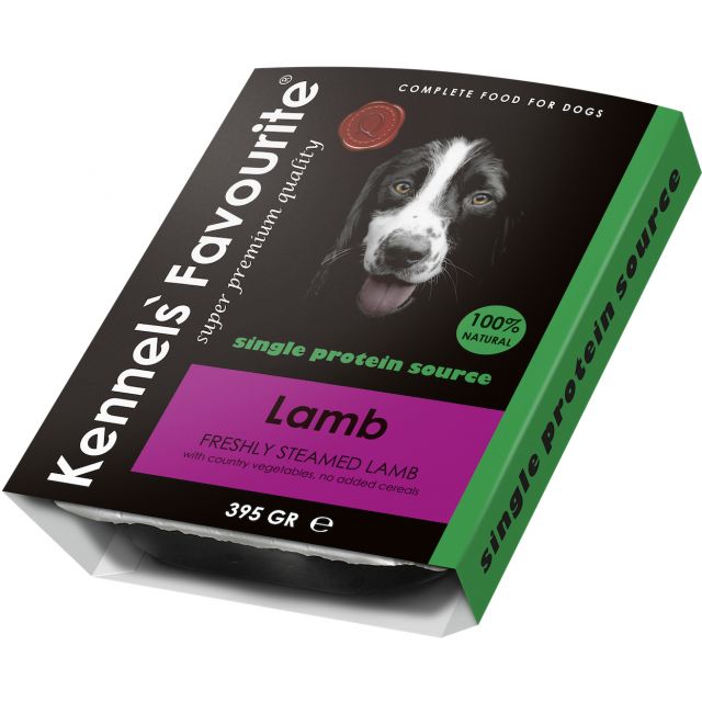 Kennels Favourite Steamed Lamb 10x400 Gram