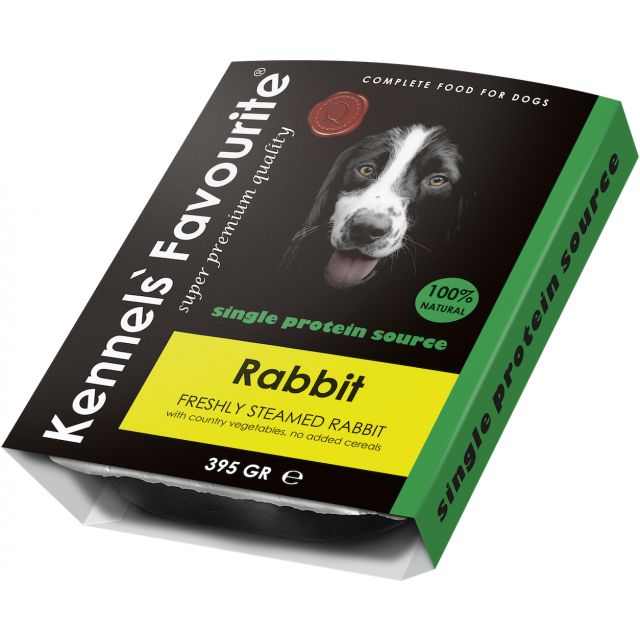 Kennels Favourite Steamed Rabbit 10x400 gram