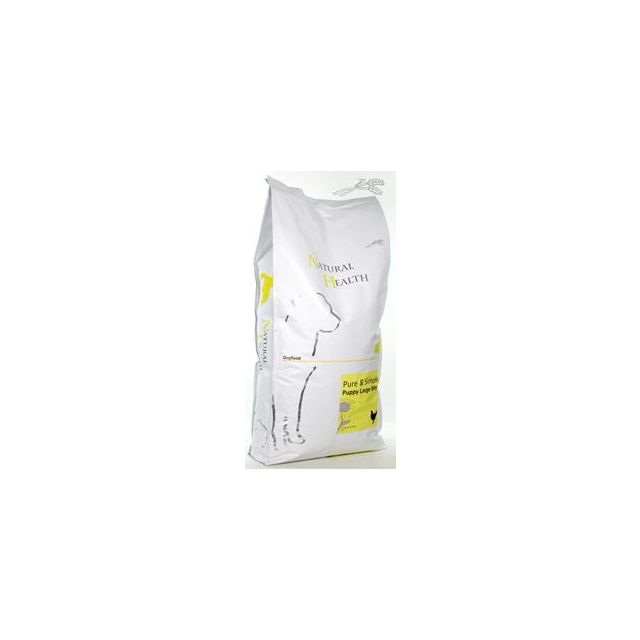 Natural Health Dog Chicken & Rice Puppy Large Bite -12,5 kg 
