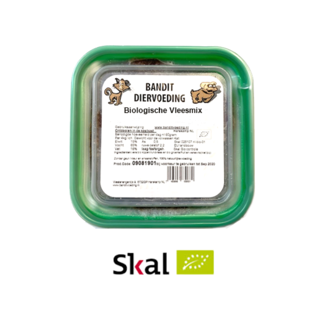 Bandit Bio Vleesmix Kat - 12x480 gram 