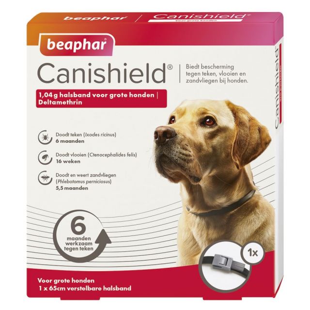 Beaphar Canishield Hond Groot - 65 cm   
