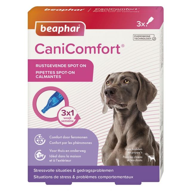 Beaphar CaniComfort Spot On Hond -3 pip.
