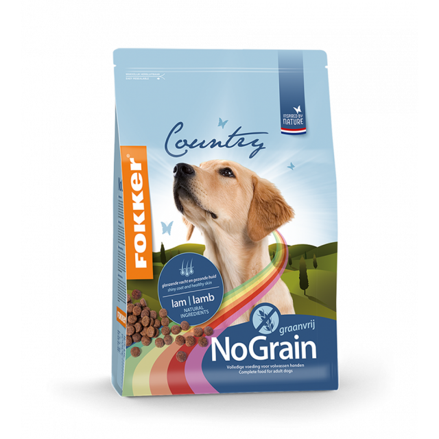 Fokker Country Dog Nograin -13 kg 
