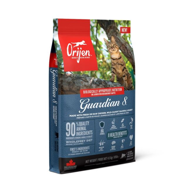 Orijen Whole Prey Guardian 8 Cat - 4,5 kg 