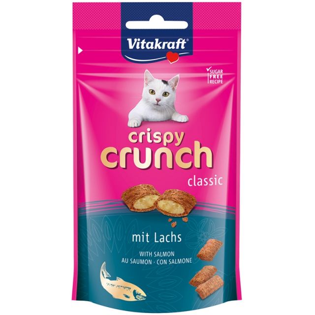 Vitakraft Cripsy Chrunch Zalm - 60 gr