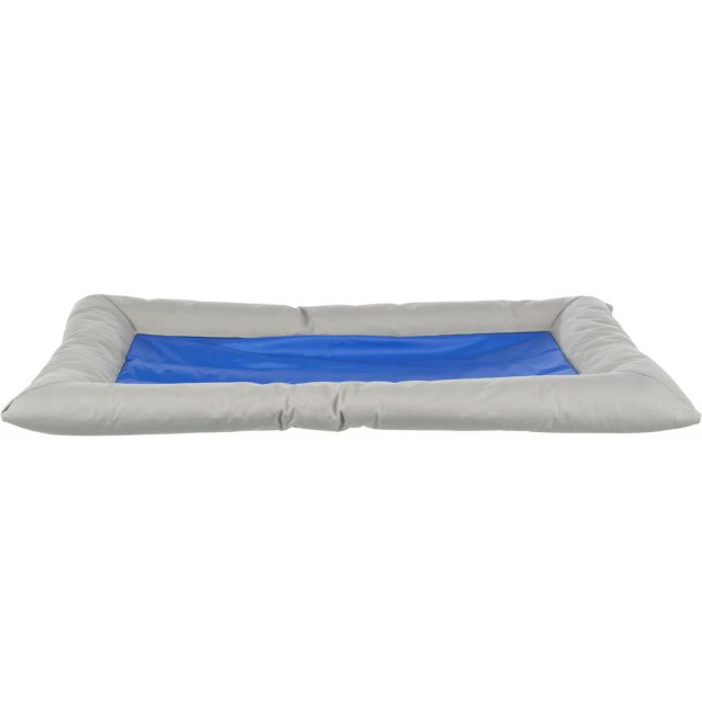 Trixie Cool Kussen "Cool Dreamer" -Grijs/ blauw -90 x 55 cm  OP =OP