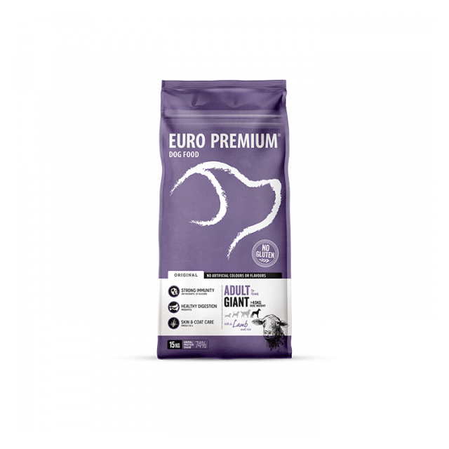 Euro-Premium Adult Giant Lamb & Rice -15 kg 