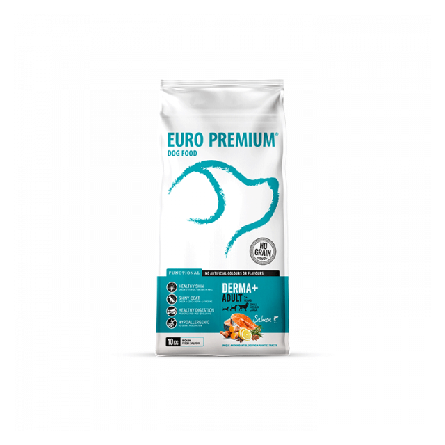 Euro-Premium Adult Derma+ -10 kg 