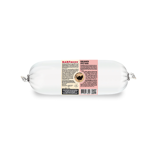 Barfmenu Kalkoen -500 gram