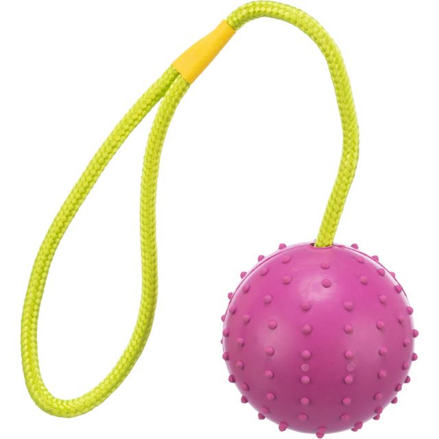 Trixie Bal Aan Koord Natuurrubber - ø 7/30 cm