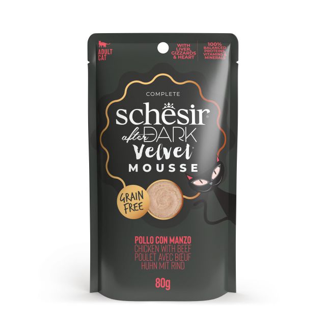 Schesir After Dark velvet Kat Kip&Rund Mousse -80gr