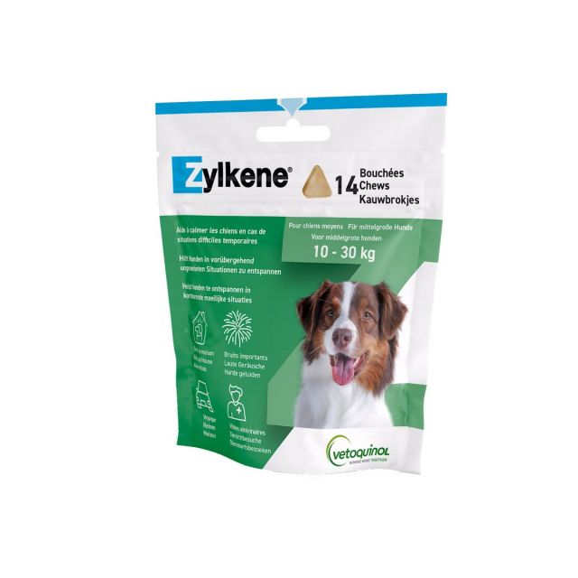 Zylkene Chews Dog Anti Stress (10kg-30kg) 14st