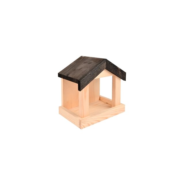 Voederhuis voor aan de Muur Hout -22x15x23 cm