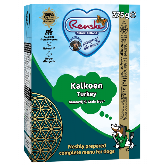 Renske Vers Kalkoen Graanvrij -Tetra -375 gram
