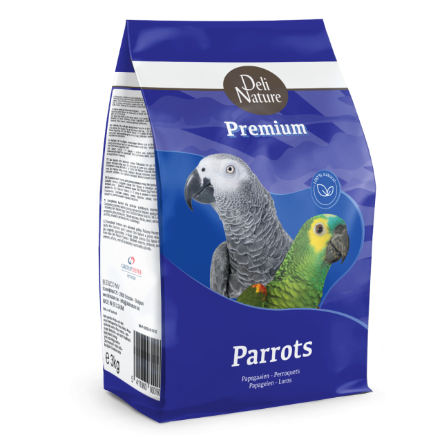Deli Nature Premium Papegaai - 3 kg