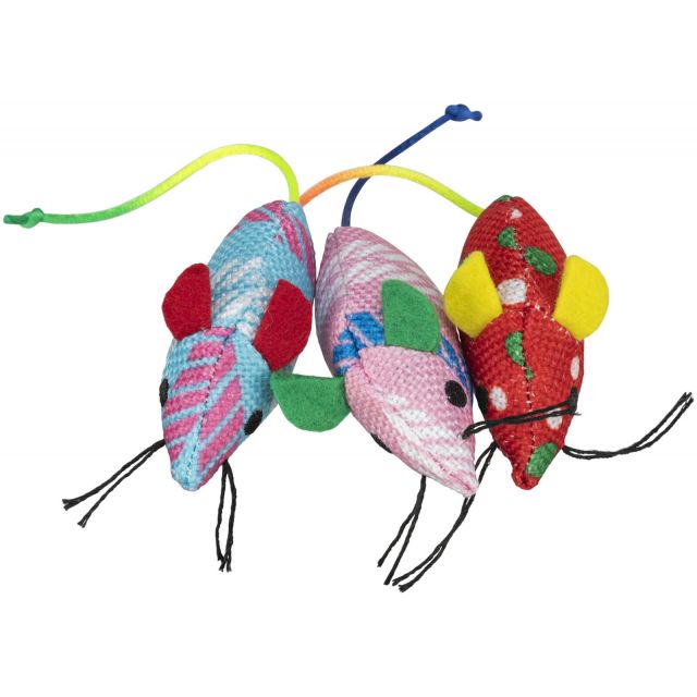 Trixie Muis Stof , catnip -7 cm 