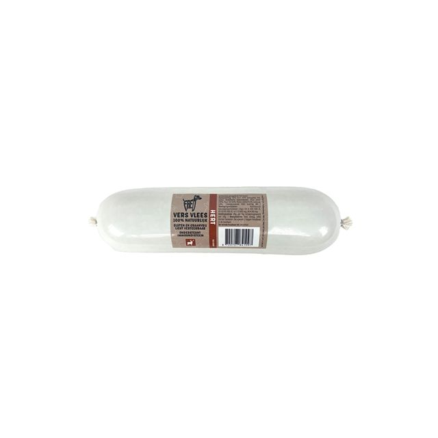 Freds Gestoomd Vers Vlees Worst Hert , Graan & Glutenvrij -900 gram