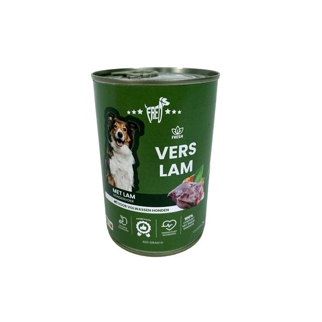 Freds Blik Vers Vlees Lam -400 gram