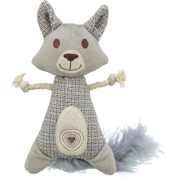 Trixie Wasbeer  Pluche/ Stof/ Veer  XXL-20 cm/30 cm