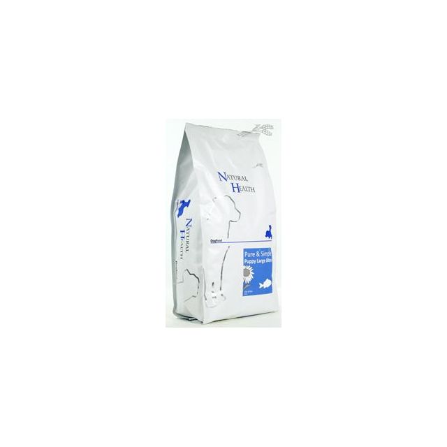 Natural Health Dog Fish & Rice Puppy Large Bite -2.5 kg 