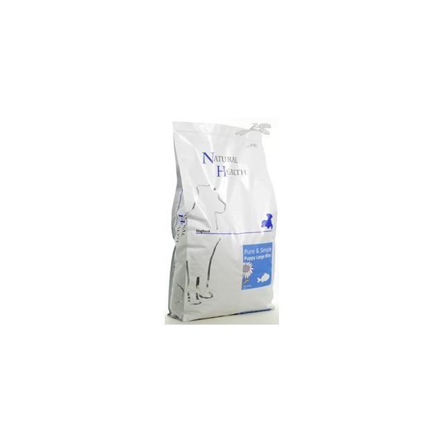 Natural Health Dog Fish & Rice Puppy Large Bite -7.5 kg 