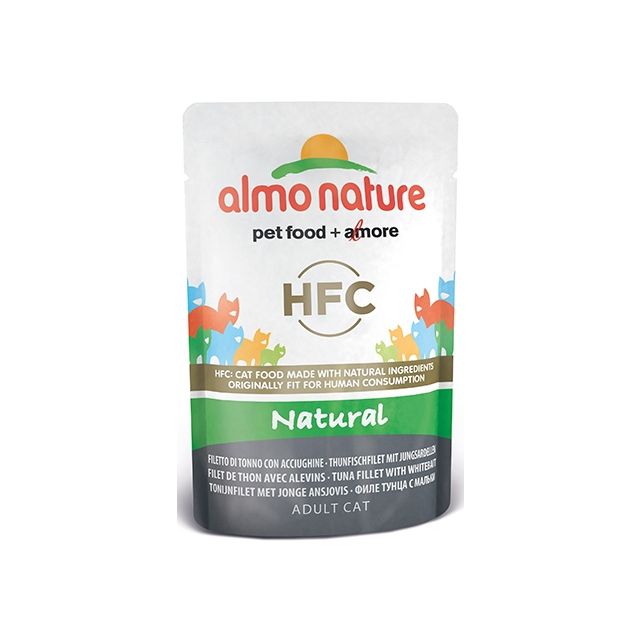 Almo Nature Tonijn & Jonge Sardinen -55 gram  OP=OP
