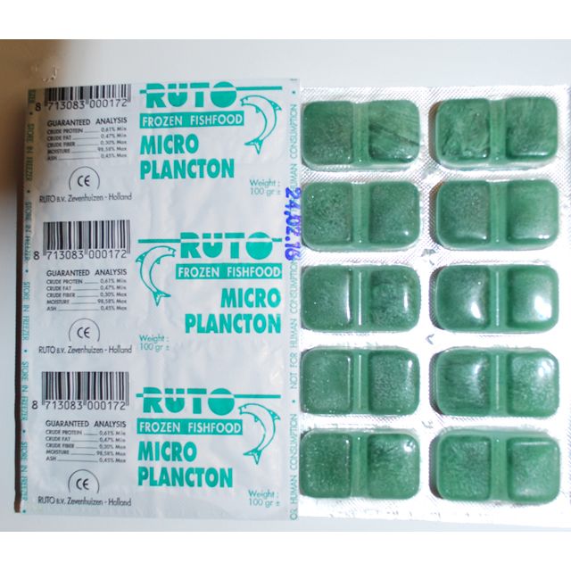 Ruto Blister Micro Plankton-100 gram