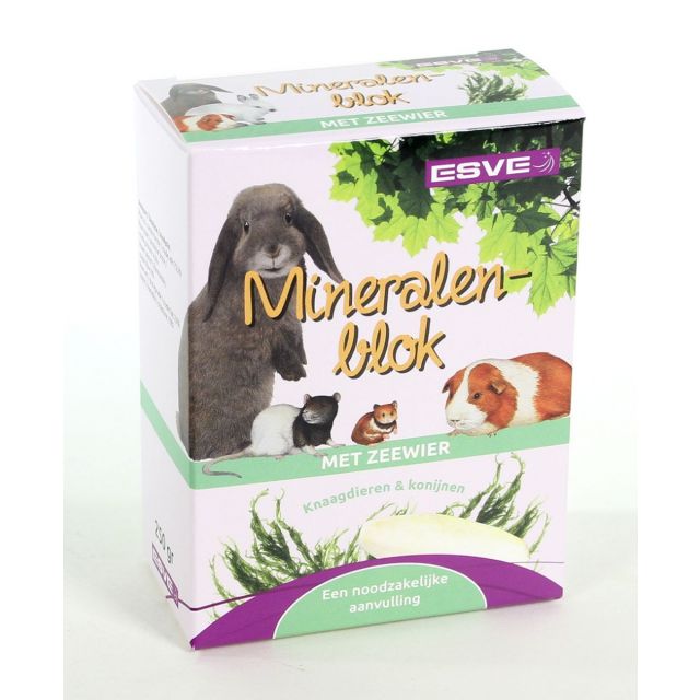 Esve  Mineralenblok met Zeewier - 1 stuk