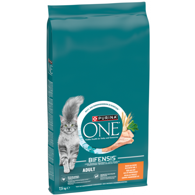 Purina One Adult Kip&Tarwe -7,5kg