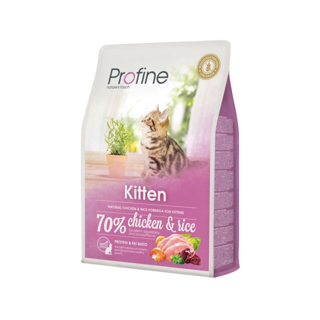 Profine Kitten  Met 70% Kip & Rijst -2 kg 
