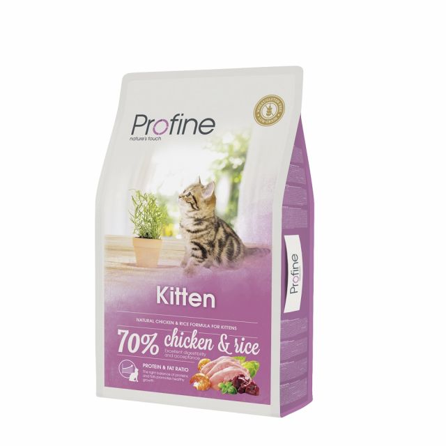 Profine Kitten  Met 70% Kip & Rijst -10 kg 