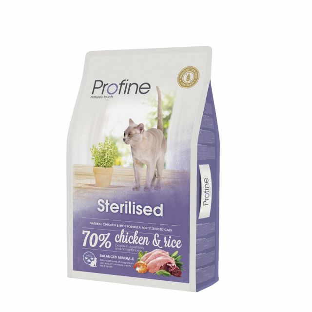 Profine Adult Sterilised met 70% Kip & Rijst -10 kg 