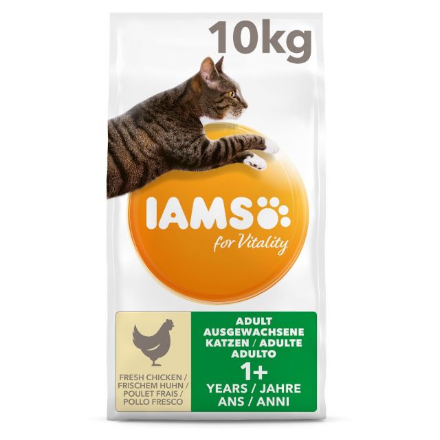 Iams Cat Adult Chicken -10 kg 