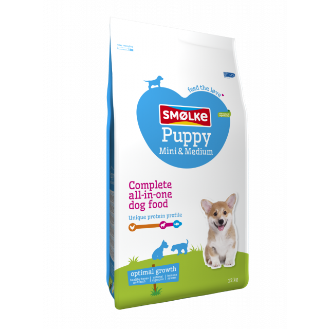 Smolke Puppy Mini/Medium Brokken -12 kg