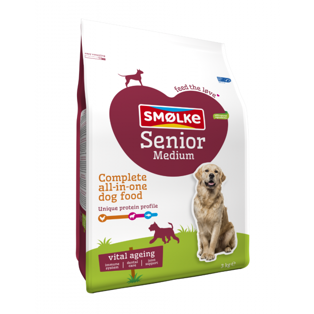 Smolke Senior Medium Brokken -3 kg   