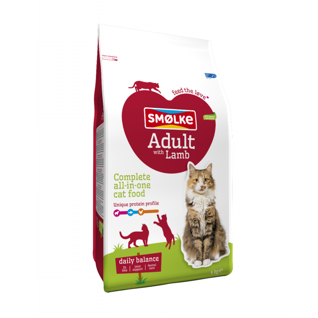 Smolke Kat  Adult lamb -4 kg 