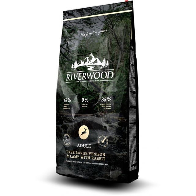 Riverwood Adult Free Range Venison & Lamb With Rabbit -12 kg