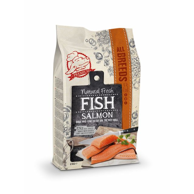 Natural Fresh Fish Adult Salmon -2 kg 