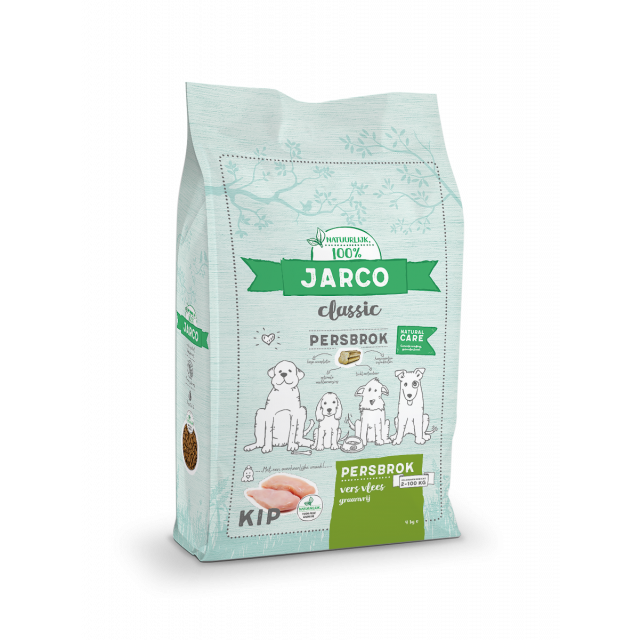 Jarco Dog Pers vers Vlees Kip -4 kg 