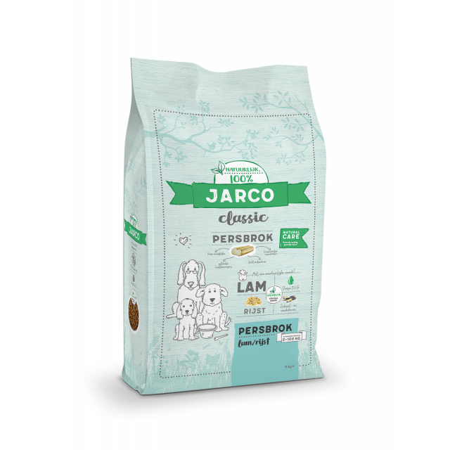 Jarco Dog Classic Pers Adult Lam/Rijst   -12,5 kg 