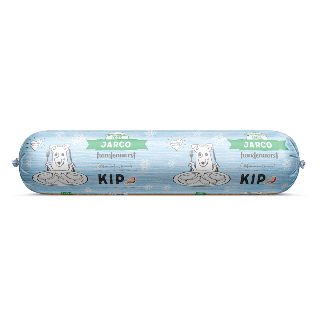 Jarco Dog Diepvriesworst Kip -250 gram