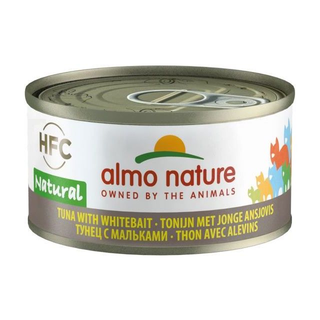 Almo Nature Tonijn Met Jonge Ansjovis -70 gram