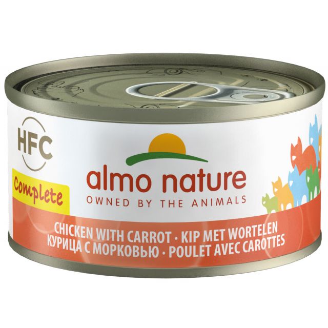 Almo Nature Kip Met Wortels Graanvrij -70 gram