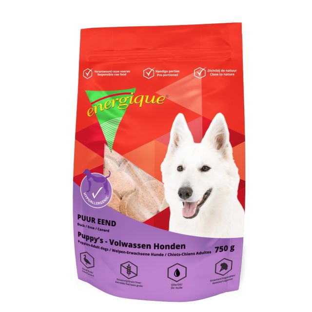 Energique Hond Puur Eend -750 gram