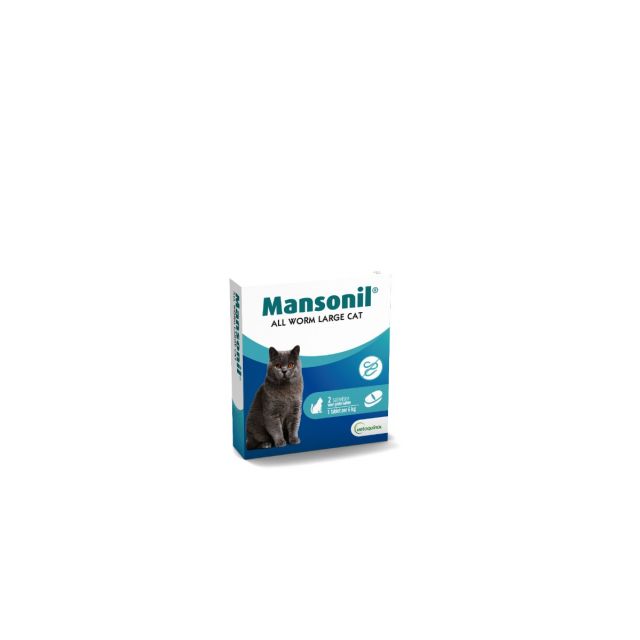 Mansonil All Worm Cat large Ellisoid- 2tabl