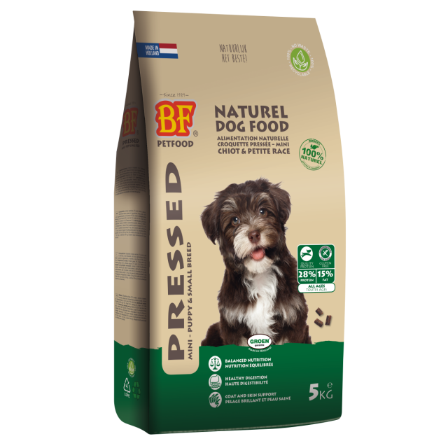 Biofood Geperst  Medium (puppy tot Senior) -5 kg 